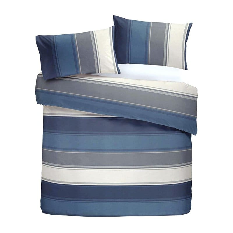 BETLEY DOUBLE DUVET COVER BLUE