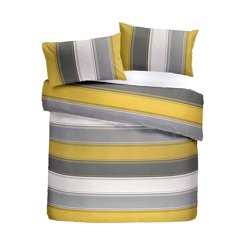 BETLEY DOUBLE DUVET COVER YELLOW