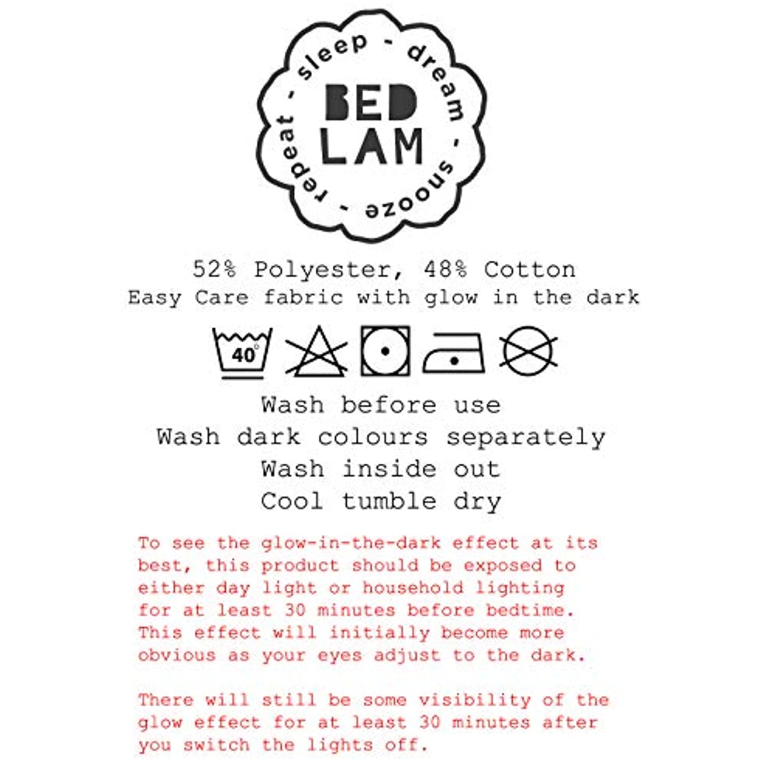 Supersonic Glow In The Dark Duvet Cover Set - Image 7