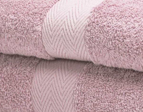 luxor spa towels in purple heather