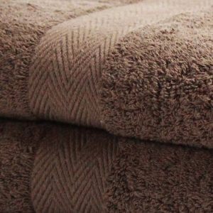 chocolate brown egyptian cotton towels