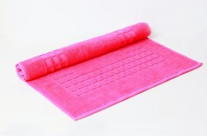 neon pink bath mat supreme egyptian cotton