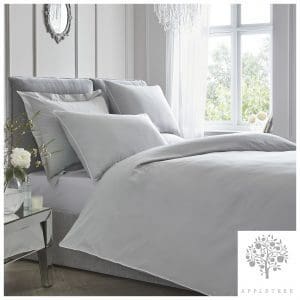 Boutique Silver Bedding Set