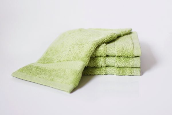 luxor parlsley green face cloth