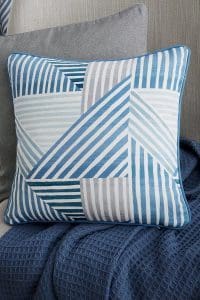 campden teal duck egg blue cushion cover