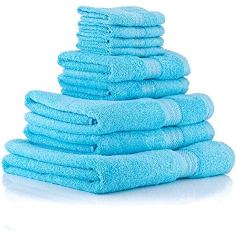 aqua supreme egyptian cotton towel set bathroom linens bath bundle