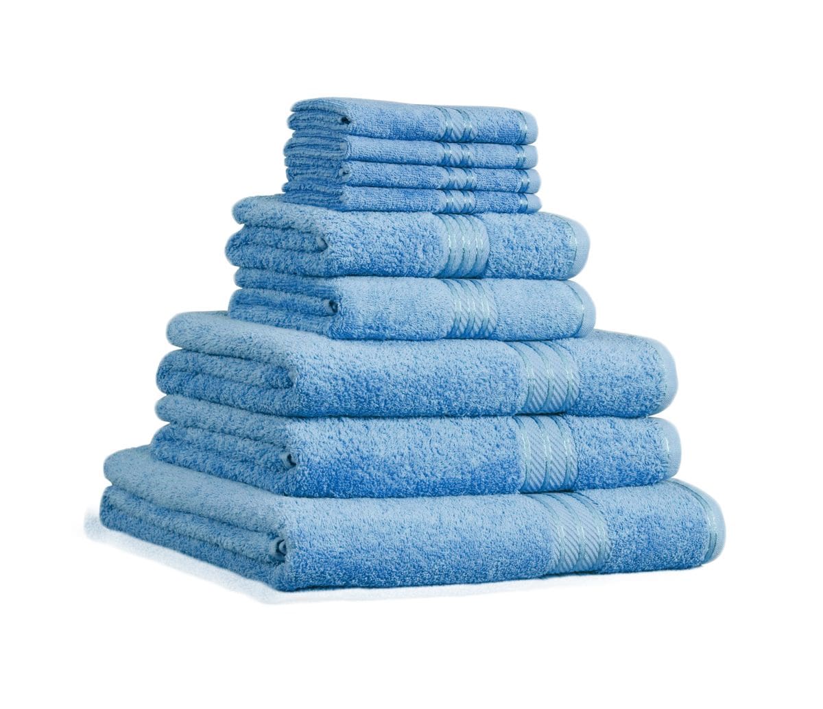 cobalt luxury towels set uk wash cloths hand and bath towels and large bath sheets blue