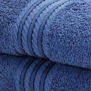 navy towels 500 gsm egyptian cotton bath towels