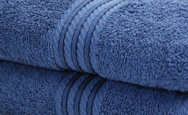 navy towels 500 gsm egyptian cotton bath towels