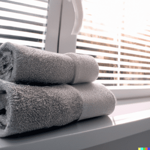eco friendly bathroom towel in grey fluffy shower towel sets
