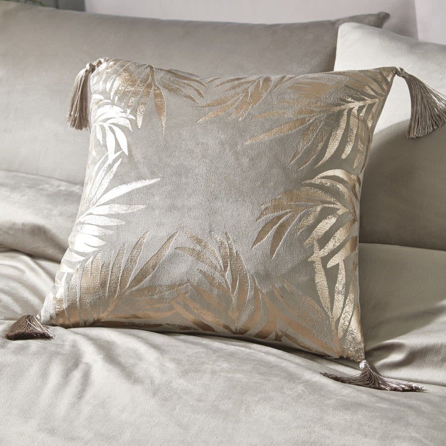 llb 1st dates cushion gold palm leaf