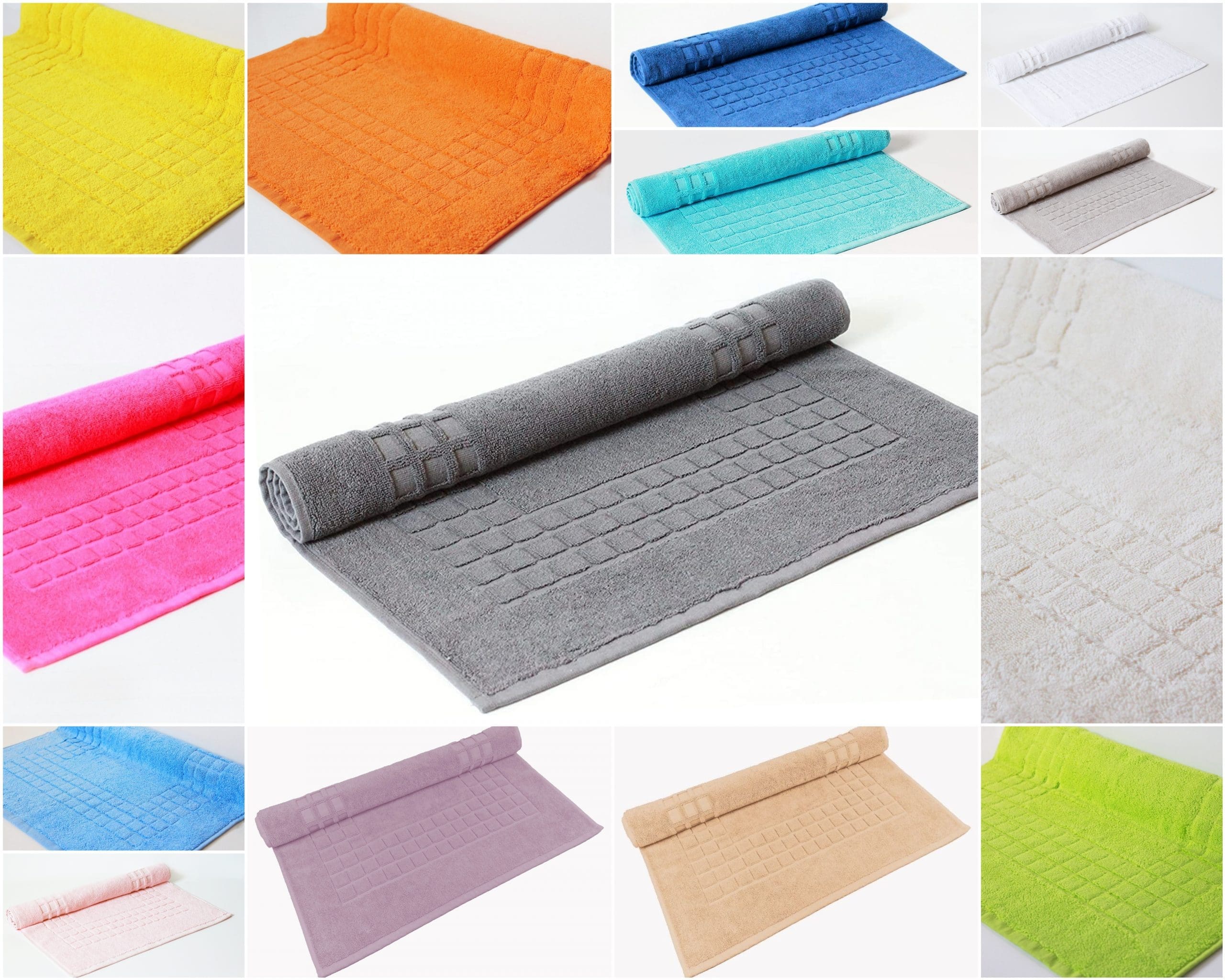 Luxury Egyptian Collection Cotton Bathroom Mat Sets Supreme Collection