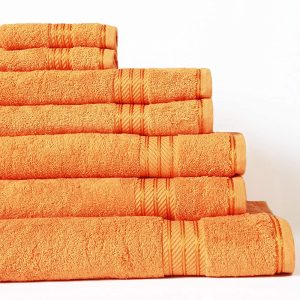 burnt orange towels orange bath towels hand towels