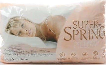 super spring comfort pillow