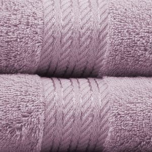 heather hue bath towels soft & absorbent combede cotton