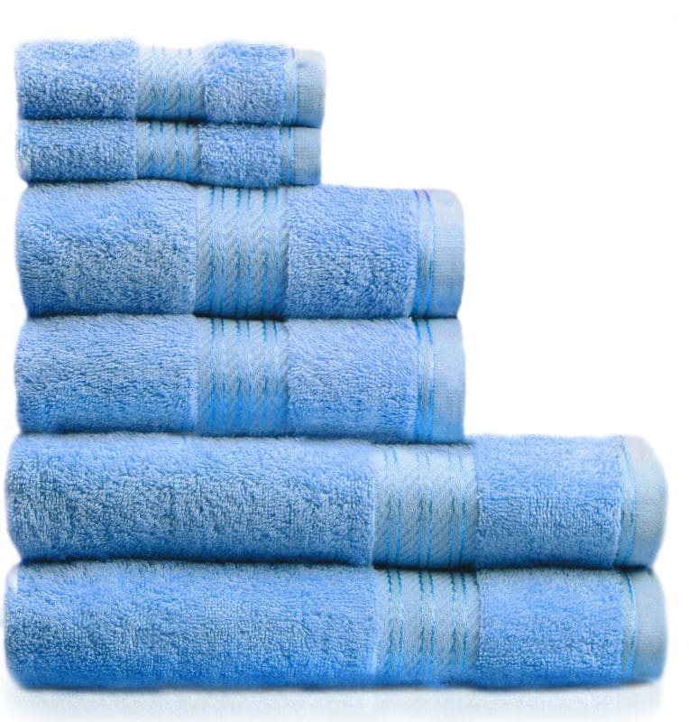 Luxury Egyptian Collection 100 % Cotton Towels 500GSM Cobalt Blue Supreme - Image 3