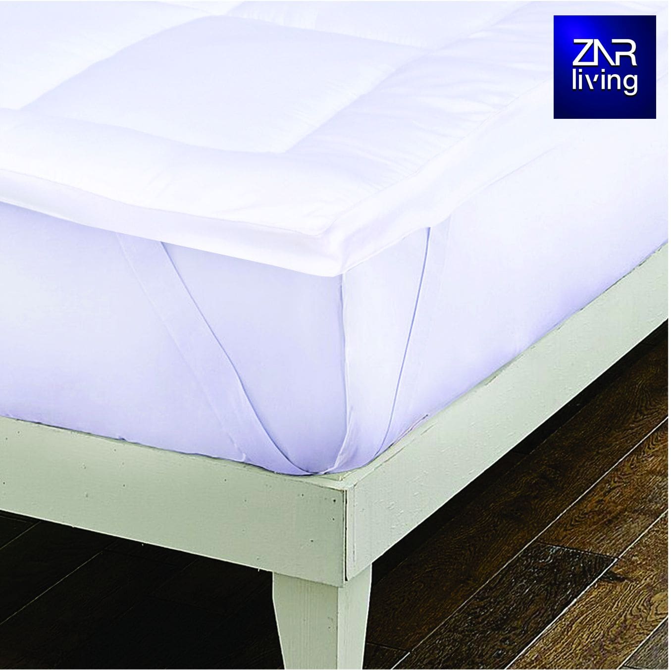 thick mattress topper 5 cm white bed cover