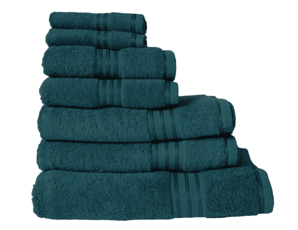 teal towel set bath towels hand washcloth supreme 500 gsm egyptian cotton