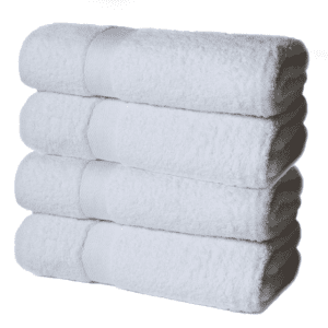bath towels set of 4 luxury towels in white heavy thick 600 gsm egyptian cotton towels for bathroom