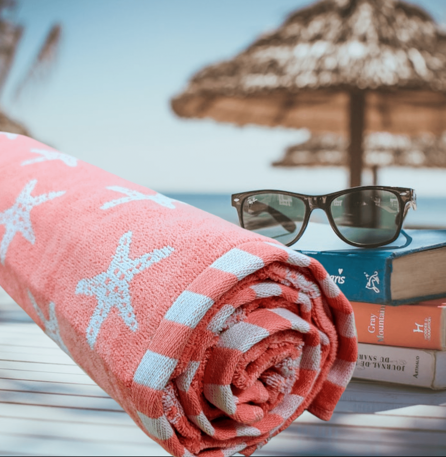 pink beach towels on sale starfish coral