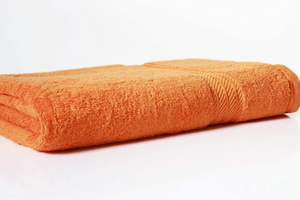 orange towels egyptian cotton bath towels sheets on sale £9.99