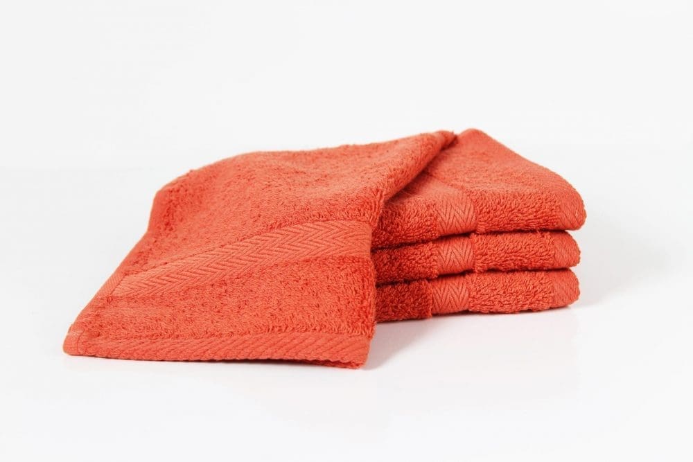 paprika face cloths luxury egyptian cotton towels