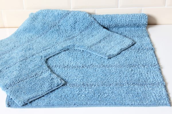 cobalt blue 2 piece bath mat set
