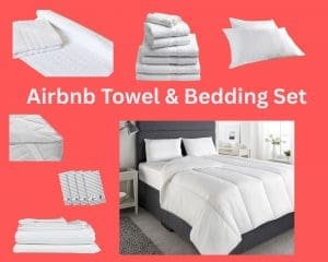 airbnb towel and bedding set for hosts uk complete easy pack