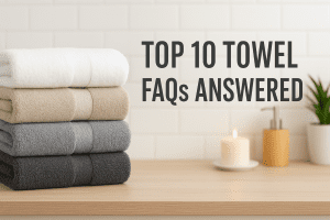 Wondering what GSM means or how to keep towels soft? Get clear answers to the top 10 most asked towel questions from Bentley Priory Linens — practical, helpful, and UK-focused.
