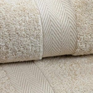 luxor stone bath towels luxury 600 gsm cotton towels with chevron pattern border